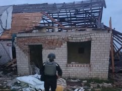 Враг ночью разбил дома в Золочеве на Харьковщине