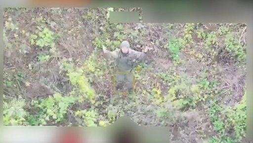 На Харьковщине российский военный сдался в плен под сопровождением дрона с громкоговорителем
