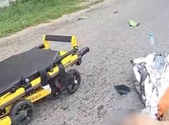 На Харківщині у ДТП тяжко постраждали водії мотоцикла та мопеда