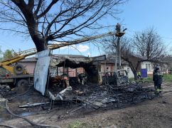 У Харкові після удару "Шахеда" пошкоджено електромережі: відео з місця атаки