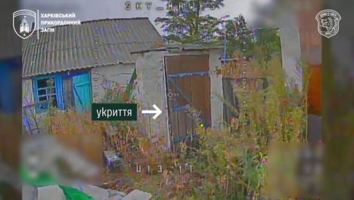 На Вовчанському напрямку прикордонники знищили укриття та антени окупантів