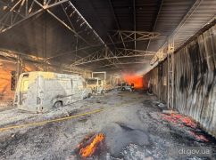 Российские беспилотники уничтожили предприятие на Харьковщине: кадры с места