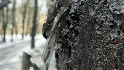 Взрыв ракеты в Центральном парке Харькова: кадры с места