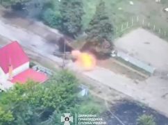 Пограничники уничтожили российский танк Т-72 на Волчанском направлении: Кадры с фронта