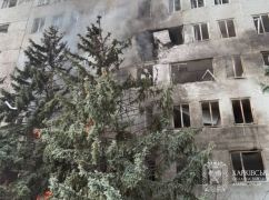 Патрульні показали перші хвилини після удару "Бандеролі" по лікарні в Харкові