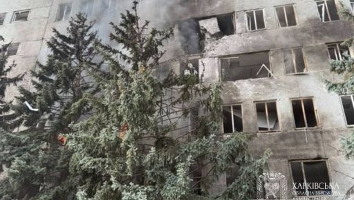 Патрульные показали первые минуты после удара "Бандероли" по больнице в Харькове