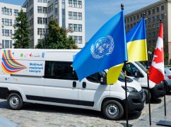 На Харківщині отримали спецтранспорт від ООН