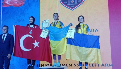 Харьковчанка стала чемпионкой Европы по армреслингу