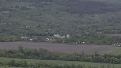 Харьковские военные показали, как уничтожают окупантов: Съемка с воздуха