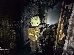 У Харкові вночі горіла багатоповерхівка: з вогню врятували 10 людей
