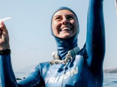 Харківська фридайверка встановила новий світовий рекорд