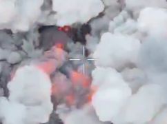 На кордоні з Харківщиною прикордонники влаштували потужний вибух складу мін РФ