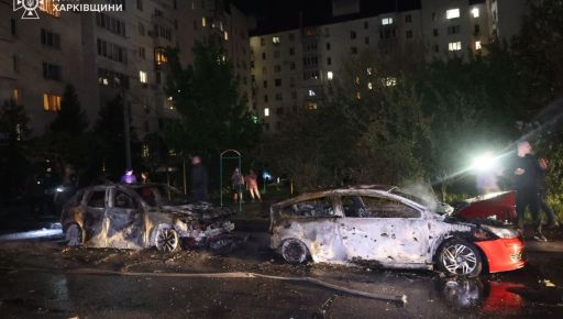 Спасатели показали последствия ночного обстрела Харькова