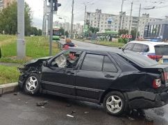 На Новых Домах в ДТП пострадала женщина с двумя детьми