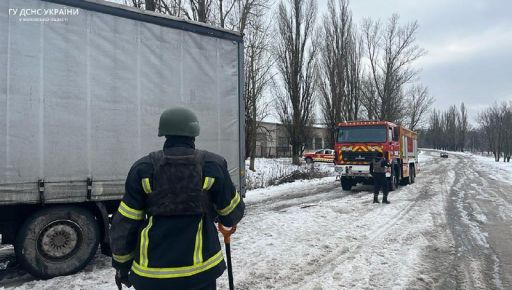 На Харківщині застрягла фура з 20 тоннами гуманітарки - ДСНС