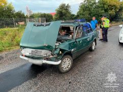 В Харькове пьяный водитель протаранил чужое авто