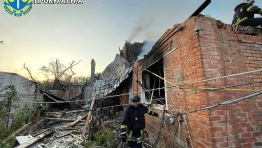 З’явилося відео з місця російського ракетного удару по Харкову