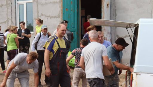 На Харьковщине для пострадавших в результате лесного пожара в Студенке создали гуманитарный штаб — ОВА