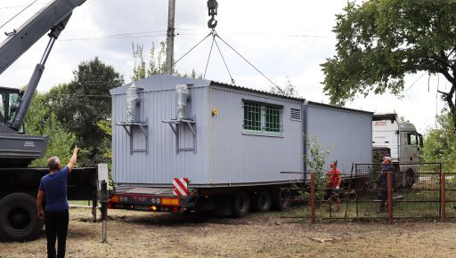 У Лозовій запустили першу мінікотельню