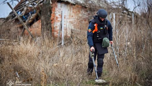 Саперы показали, как разминируют село на Харьковщине