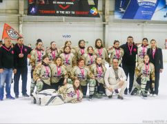 Харьковские "Пантеры" – серебряные призерки чемпионата Украины по женскому хоккею