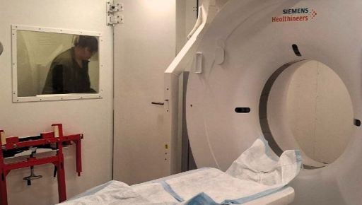 Харківський шпиталь знову з мобільним комп'ютерним томографом