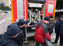 Харківські рятувальники  опановують нову пожежно-рятувальну техніку