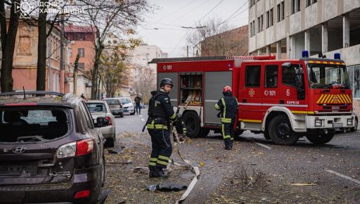 У Харкові ліквідували пожежі, які виникли внаслідок ранкового обстрілу РФ
