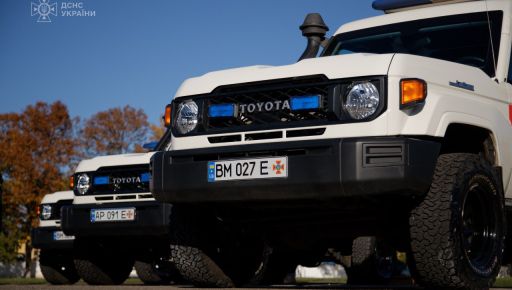 Рятувальники Харківщини отримали броньовані медичні автомобілі від ООН: що відомо