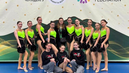 Спортсменки з Харкова вибороли призові місця на відкритому Кубку з танців