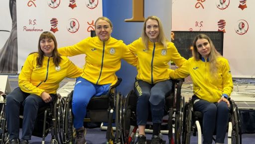 Харьковские парафехтовальщицы завоевали три медали на Кубке мира