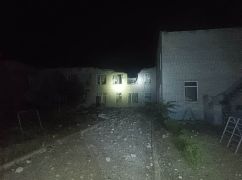 Появились фото последствий атаки на Изюм Харьковской области