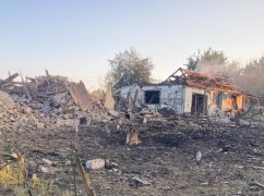 В Ізюмському районі показали, що залишилося від будинків після авіаудару