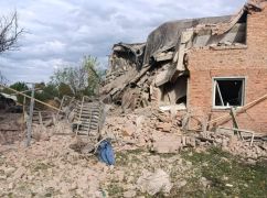 Поліція показала наслідки ракетного удару по Чугуївському району