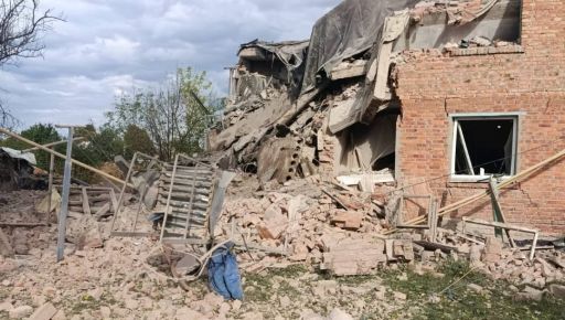 Полиция показала последствия ракетного удара по Чугуевскому району