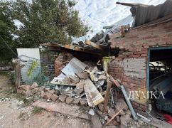 У Харкові внаслідок удару БПЛА знищено частину житлового будинку: кадри з місця