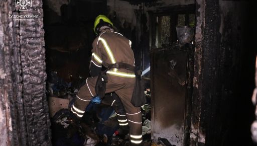 В Харькове из горящего дома спасли 17 человек: Кадры с места