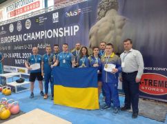 Харьковчане завоевали для Украины 11 золотых медалей на чемпионате Европы по гиревому спорту