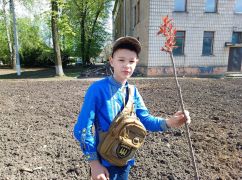 В громаде Харьковской области высадили сад сакур в знак уважения погибшим землякам