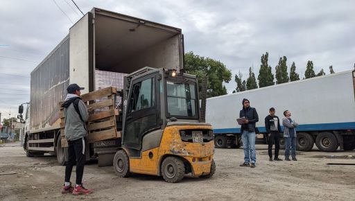Перші 50 тонн харчів відправили у звільнені громади Харківщини