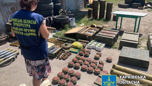 Ездил на фронт как волонтер: В Харькове обнаружили арсенал оружия и боеприпасов