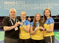 Харківські студентки вибороли "бронзу” на чемпіонаті Європи з бадмінтону