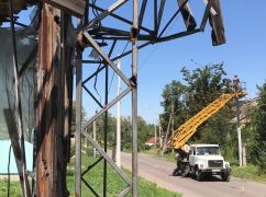 За 10 км від росії: На Харківщині вдалося відновити електрику у прикордонному селі