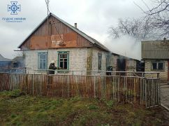 На Харьковщине пожилой мужчина сгорел в собственном доме