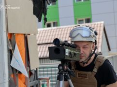 Харківські рятувальники використовують спецпристрій для безпечного розбору завалів