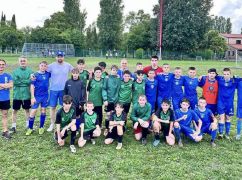 Харьковчане выиграли первый товарищеский матч по футболу в Италии