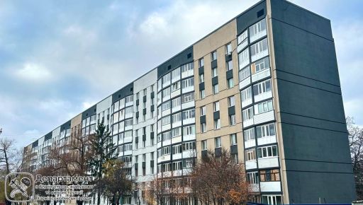 В Харькове показали, как восстанавливают поврежденную россиянами многоэтажку на Салтовке