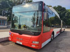 В Харькове вышли на маршруты автобусы, подаренные Германией