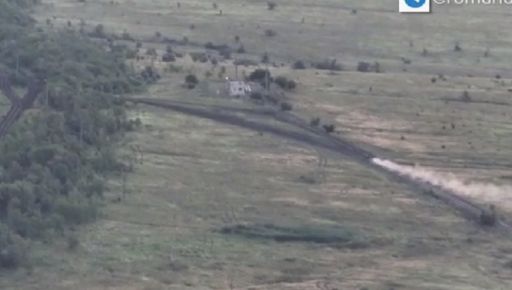 "Холодноярцы" метко подбили российский танк под Изюмом на Харьковщине: кадры с места