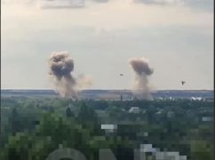 Рашисти б'ють ракетами по Чугуєву: очевидці повідомляють про вибухи